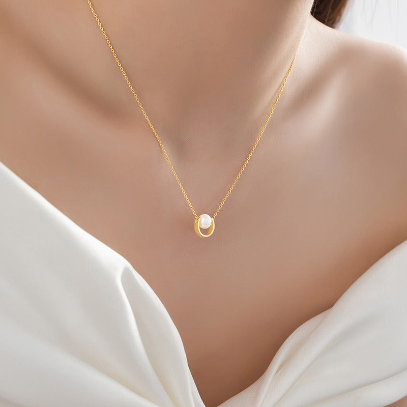 925 Sterling Silver Freshwater Pearl Necklace