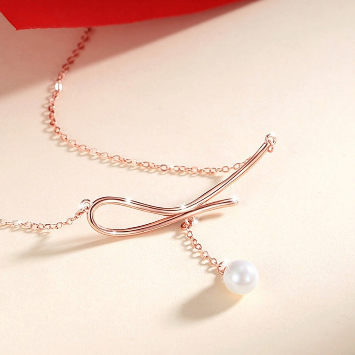 925 Sterling Silver Natural Freshwater Pearl Necklace