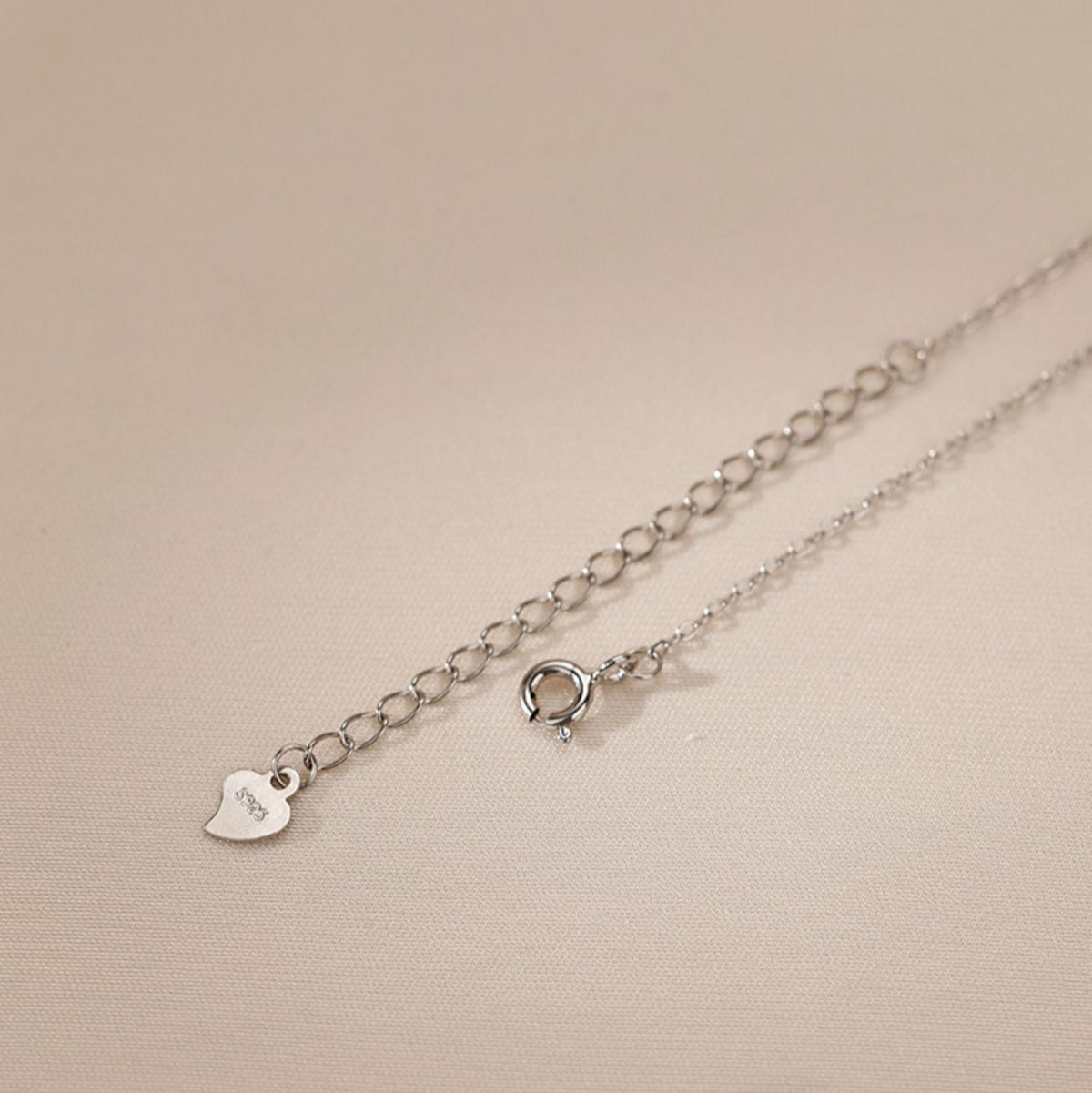 925 Sterling Silver Freshwater Pearl Necklace Collarbone Chain